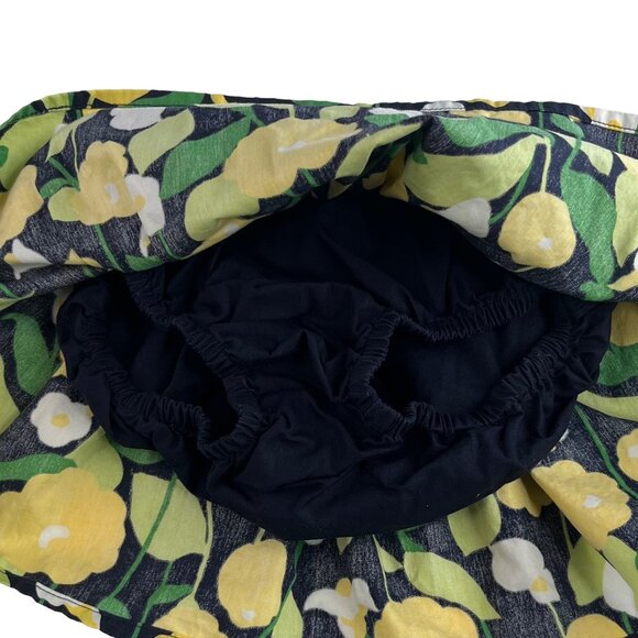 Gymboree Infant Girls Floral Skirt Blue Yellow Size 12-18 Months - Picture 4 of 7